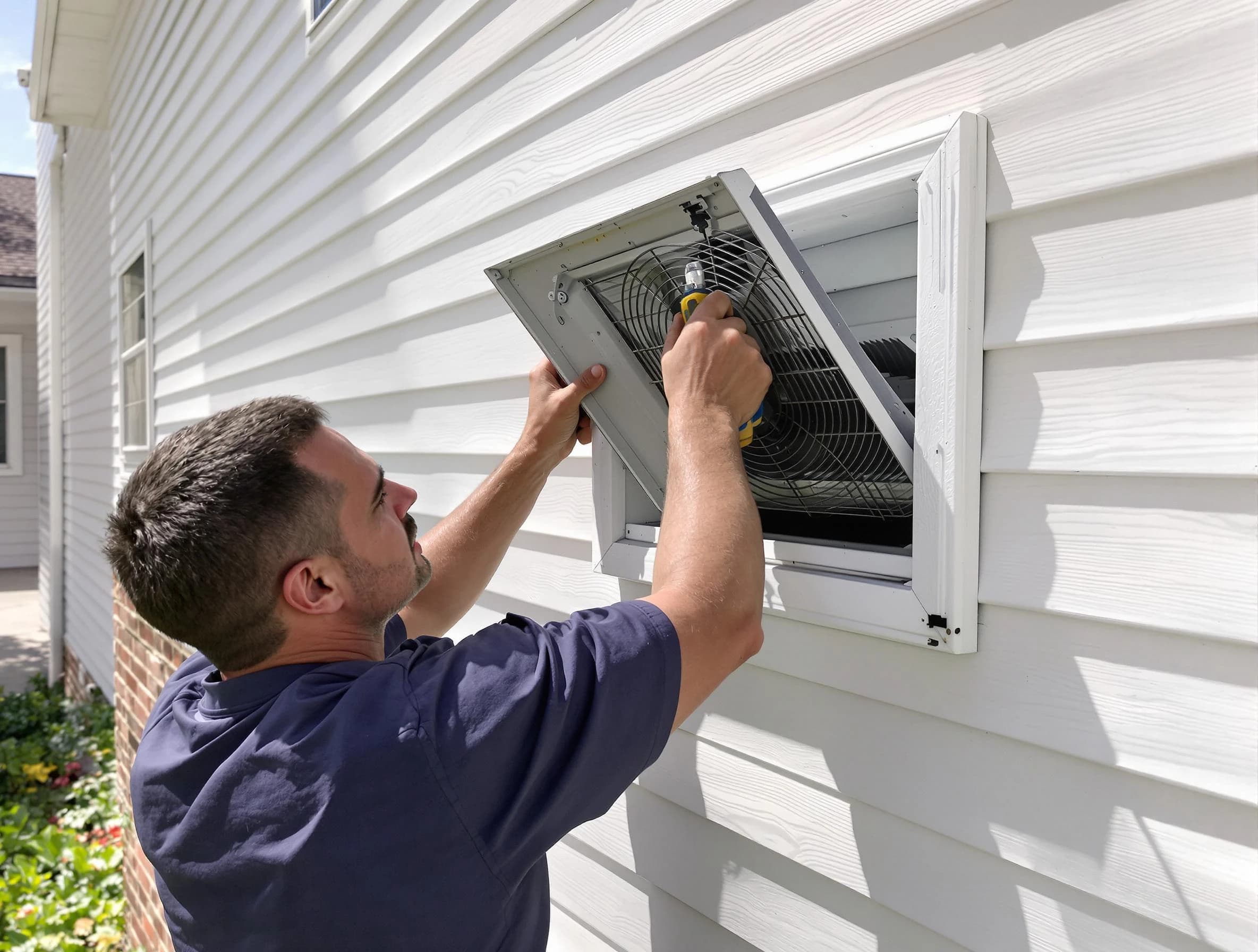 Dryer Vent Cover Replacement in Anaheim